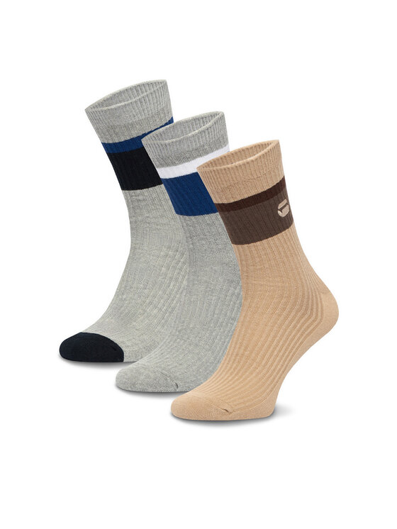 G-Star Raw Garās zeķes G-Star Raw CEO_LA_G-STAR_20258_Z_AW25 (3-PACK) Daudzkrāsains
