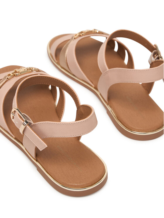 Tommy Hilfiger Sandały Tommy Hilfiger T3A2-34280-0326 D Różowy