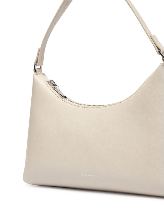 Calvin Klein Borsetta Calvin Klein Foil Logo Small Shoulder Bag LV04F3890G Crema