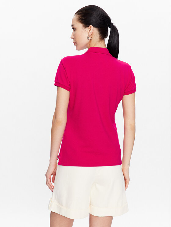 Polo Ralph Lauren Polo Ralph Lauren Polo majica 211870245034 Roza Slim Fit