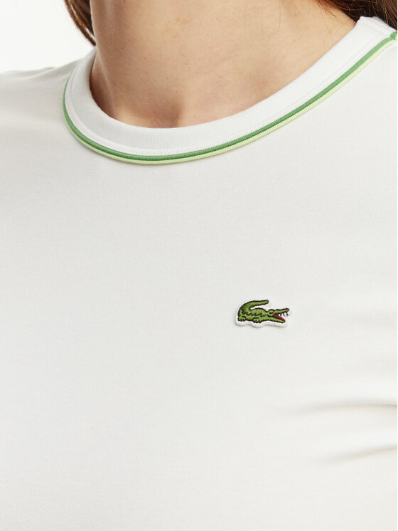 Lacoste Lacoste Camiseta TF5289 Blanco Slim Fit