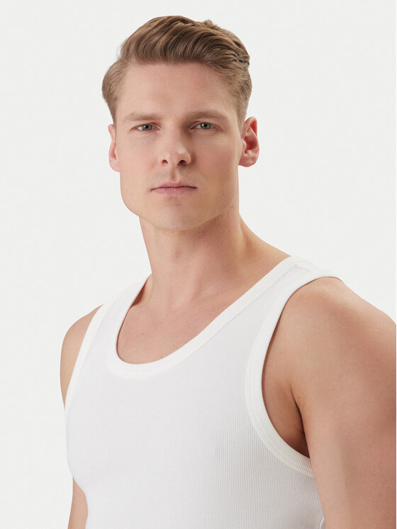 Calvin Klein Jeans Calvin Klein Jeans Camiseta sin mangas LV04RF272G Blanco Regular Fit
