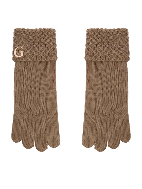 Guess Pirštinės Guess AW5649 WOL02 Tamsiai smėlinė