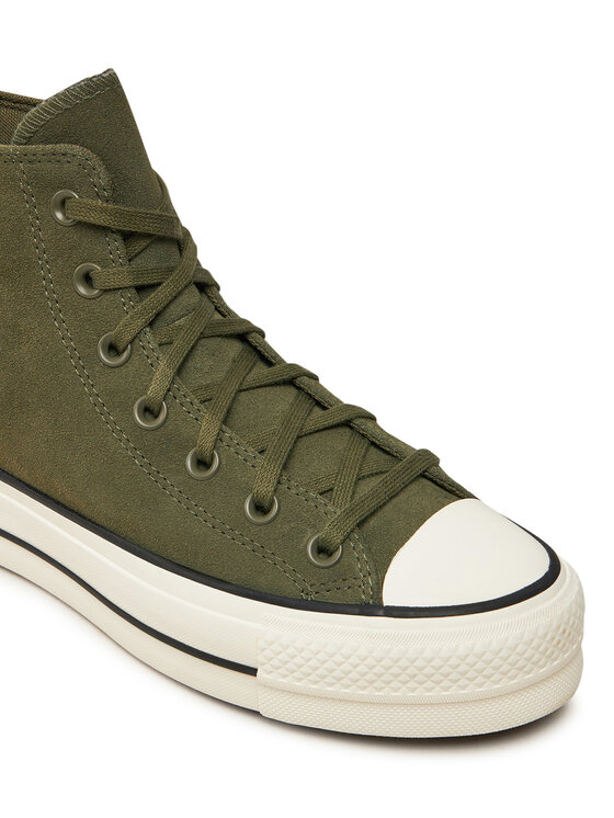 Converse Кецове Converse Chuck Taylor All Star Lift Platform Hi A11144C Зелен