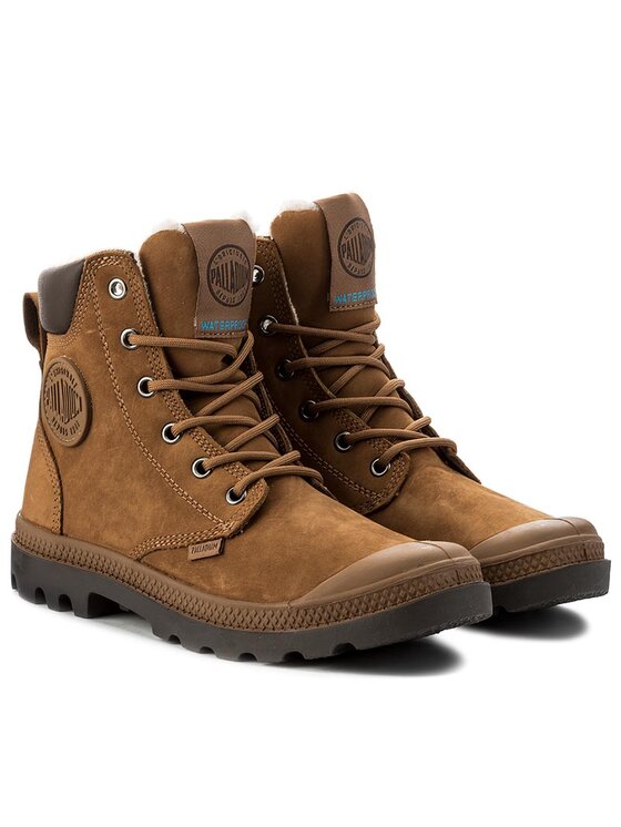 Palladium Trapery Palladium Pampa Sport Cuff WPS 72992-697-M Brązowy