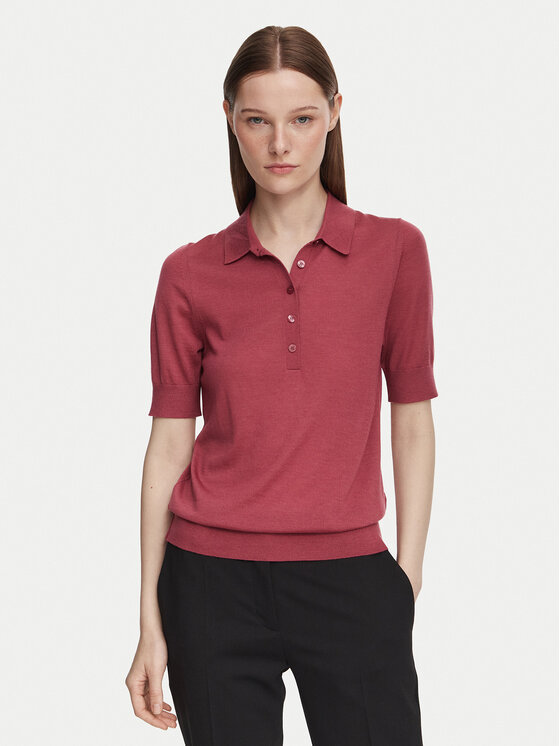 BOSS BOSS Polo Fidenka 50545015 Rojo Regular Fit