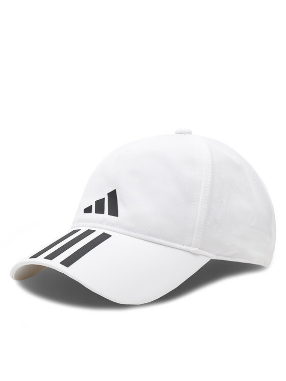 adidas Бейсболка adidas 3-Stripes AEROREADY Running Training Baseball Cap HT2043 Білий