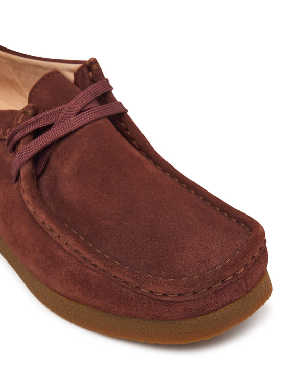 Clarks Туфлі Clarks WallabeeEVOSh 26329301 Бордовий