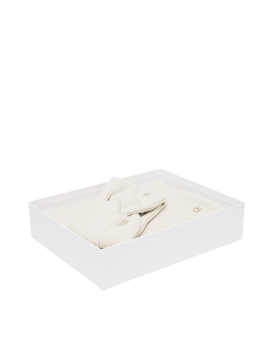 Calvin Klein Szalik Calvin Klein Re-Lock K60K610415 Beżowy