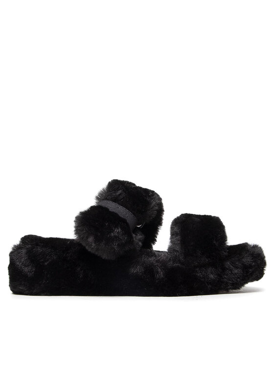 Skechers Papuče Skechers Cozy Wedge 167238/BBK Čierna