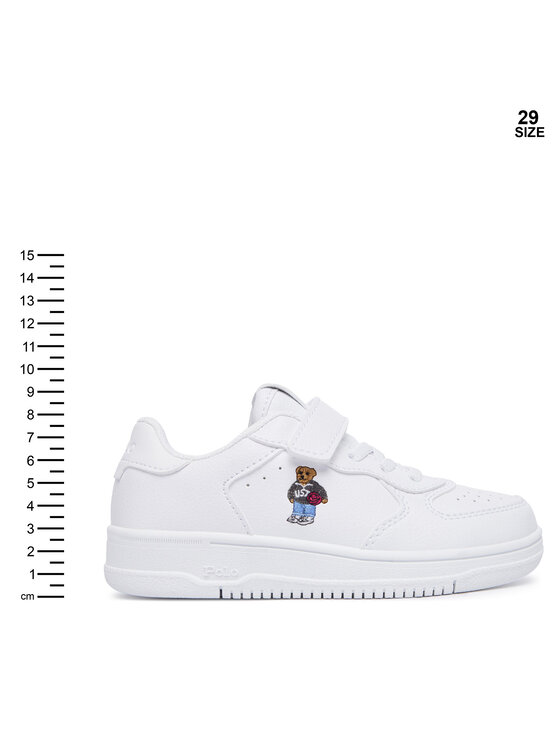 Polo Ralph Lauren Sneakersy Polo Ralph Lauren RL05011101 Bílá