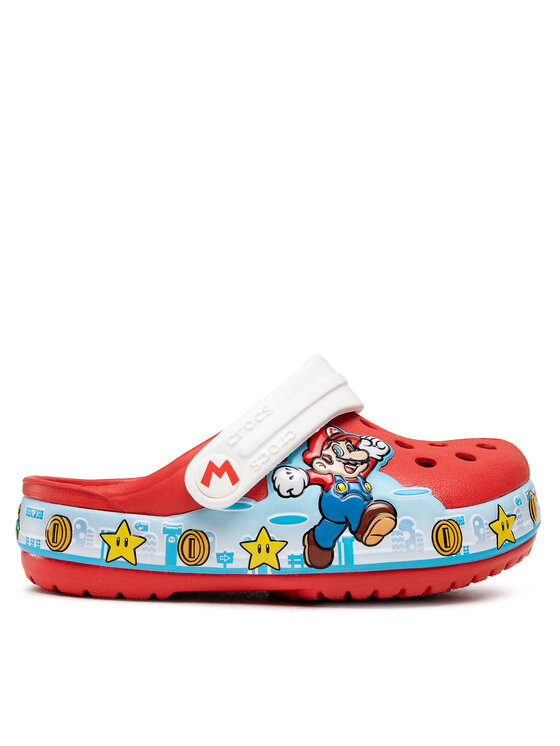 Crocs Ciabatte Crocs Fl Super Mario Lights Clog 206438 Rosso