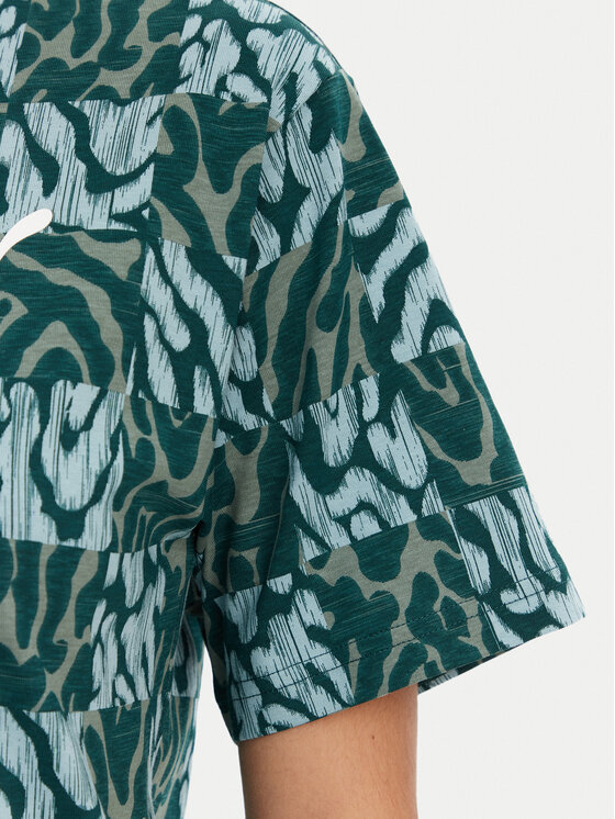 Puma Puma Majica Ess Graphic 685070 Zelena Loose Fit