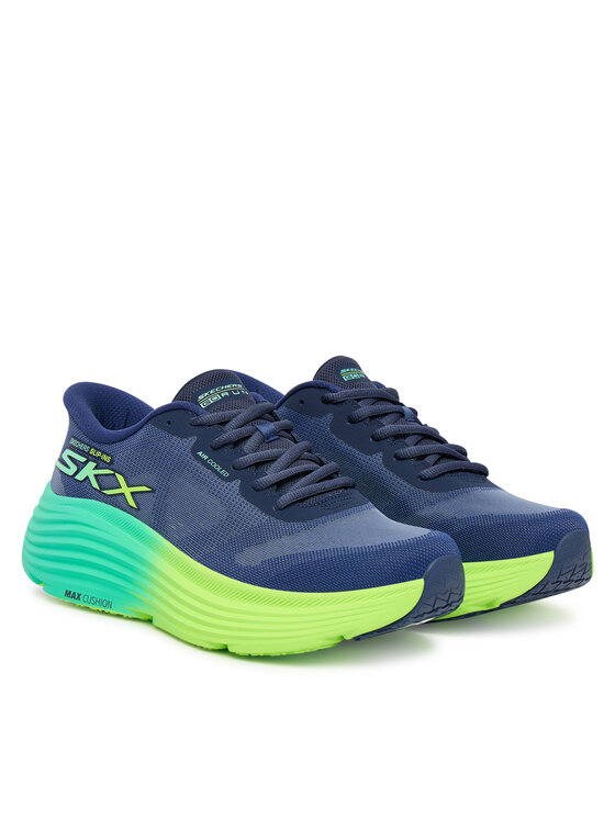 Skechers Bežecké topánky Skechers Max Cushioning Endeavour 129473/NVLM Tmavomodrá