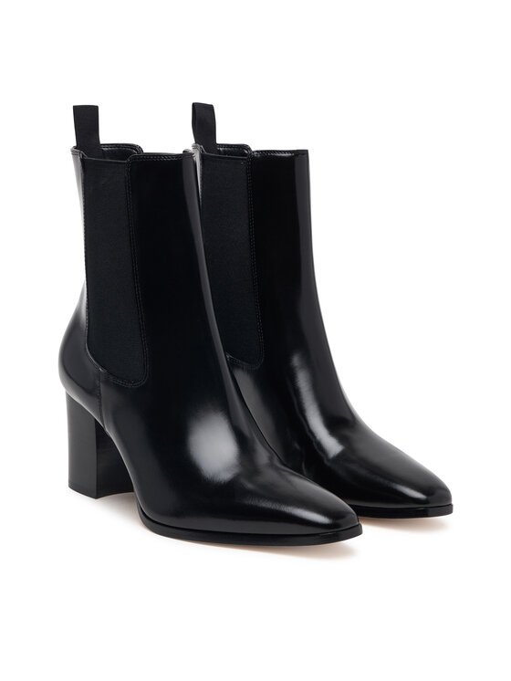 LAUREN RALPH LAUREN Členková obuv LAUREN RALPH LAUREN Rlyn Bte Hl Bo Bte 802P12049001 Čierna