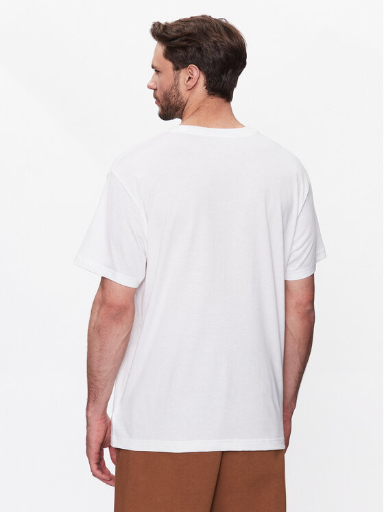New Balance New Balance T-shirt Sport Seasonal Graphic MT31904 Bianco Relaxed Fit