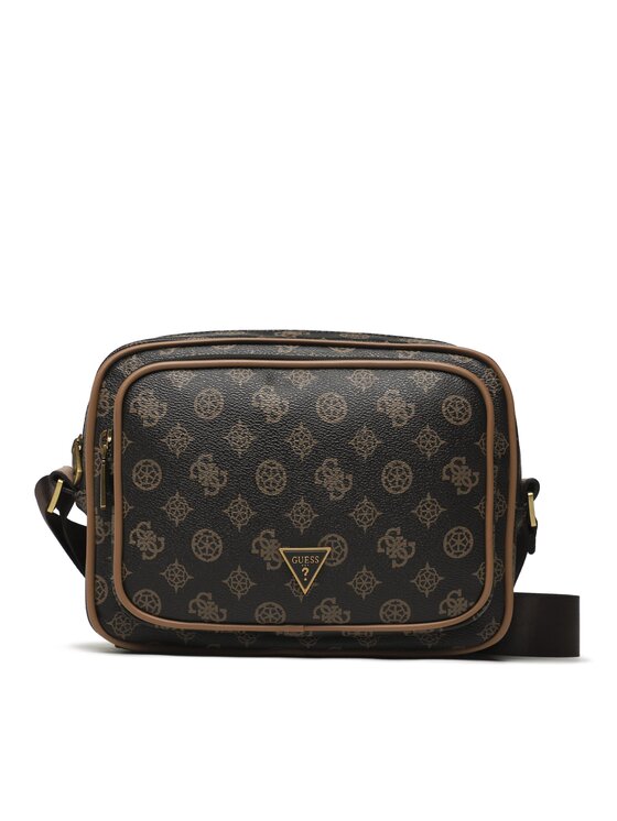 Guess Saszetka Guess Peony HMPEON P3229 Brązowy