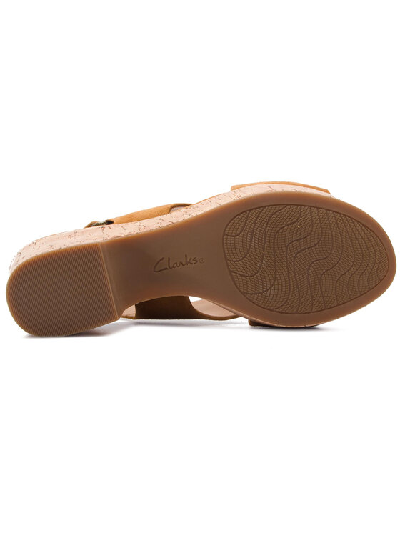Clarks Szandál Clarks Maritsa Lara 261401214 Barna
