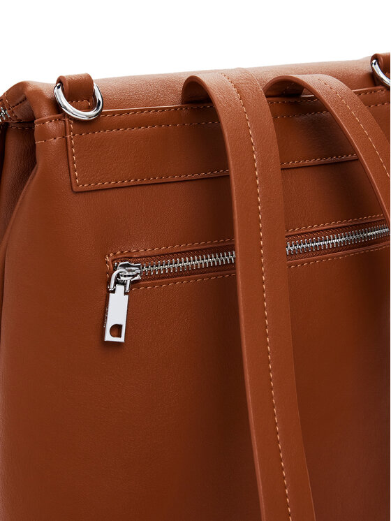 Desigual Ruksak Desigual Half Hampton 25SAKP33 Hnedá