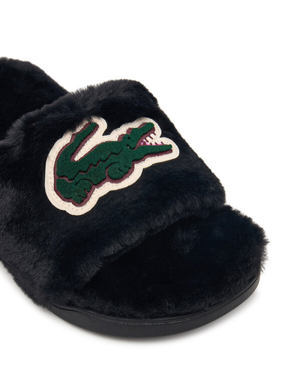 Lacoste Papuci de casă Lacoste 52CFA0003 Negru