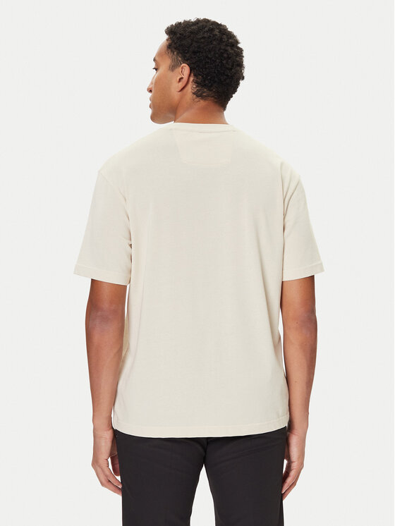 BOSS BOSS Camiseta Future 50544316 Écru Oversize