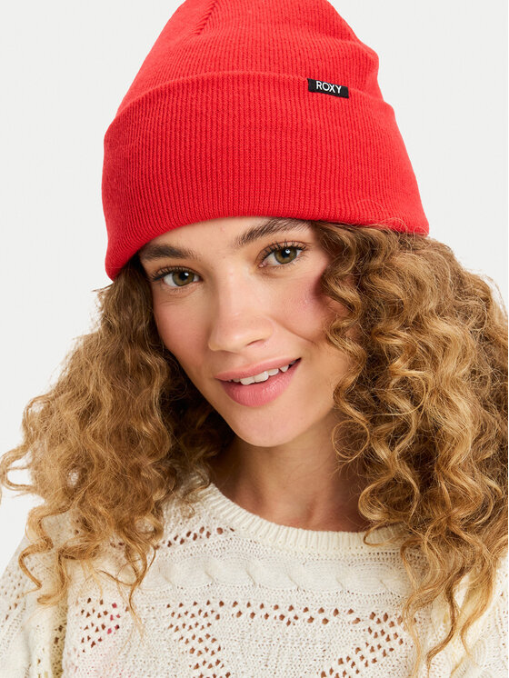 Roxy Шапка Roxy Tropical Snow ERJHA04440 Червен
