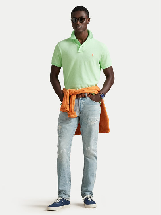Polo Ralph Lauren Polo Ralph Lauren Polo 710536856502 Verde claro Slim Fit