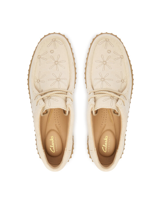 Clarks Туфлі Clarks Torhill Bee 26186297 Écru