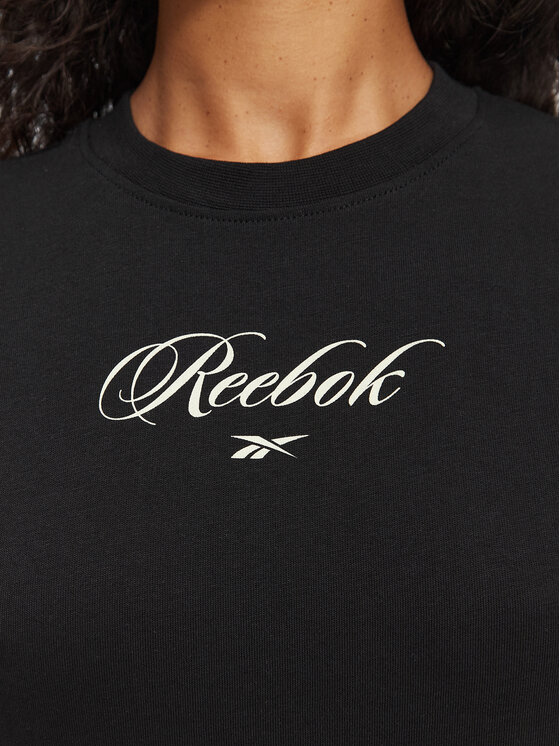 Reebok Reebok Póló Anka RK25697CCW Fekete Regular Fit