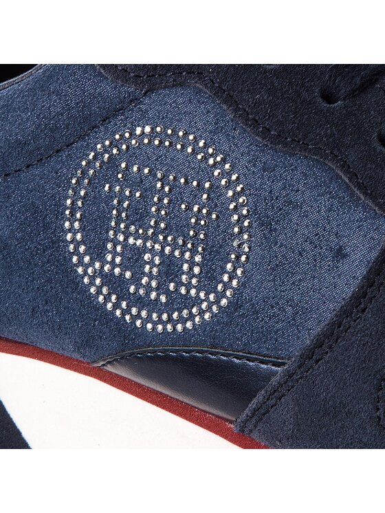 Tommy Hilfiger Sneakers Tommy Hilfiger Stud City Snea FW0FW03229 Blu scuro