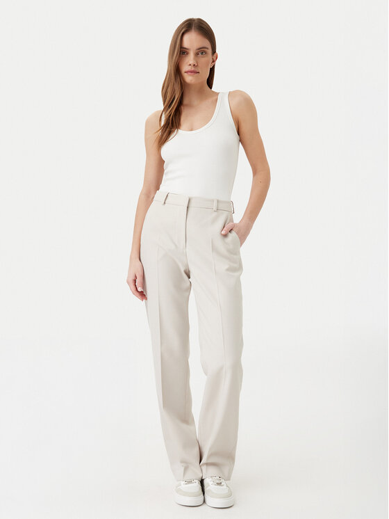 Calvin Klein Calvin Klein Felső K20K208246 Fehér Slim Fit
