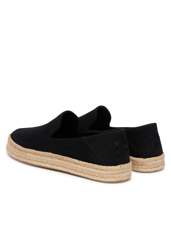 Toms Еспадрильї Toms Carolina 10020990 Чорний