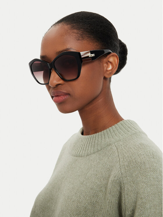 Longchamp Saulesbrilles Longchamp LO712S Melns