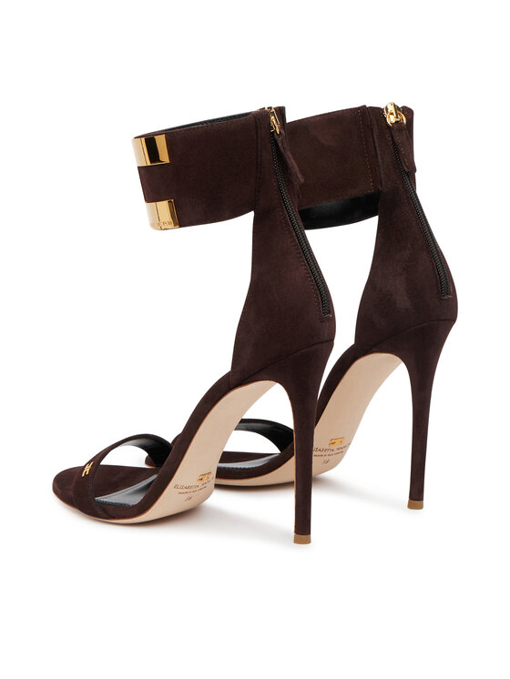 Elisabetta Franchi Босоніжки Elisabetta Franchi SA-91L-62E2-V600 Темно-коричневий