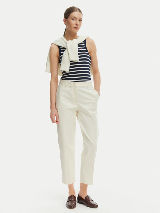 Tommy Hilfiger Tommy Hilfiger Top WW0WW47806 Azul marino Slim Fit