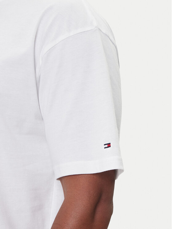 Tommy Hilfiger Tommy Hilfiger Camiseta UM0UM03685 Blanco Regular Fit