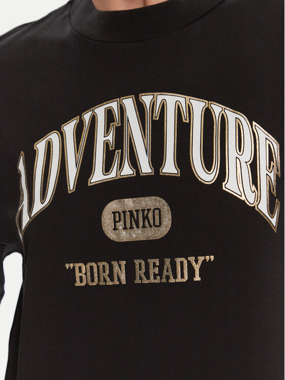 PINKO PINKO Футболка Niamey 104604 A2CS Чорний Regular Fit