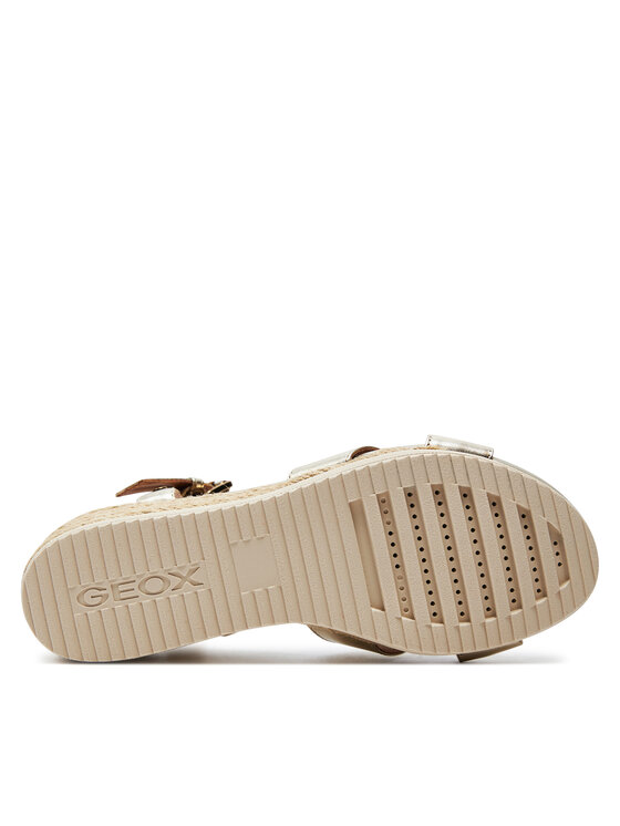 Geox Espadrilės Geox D Ischia Corda D02HHC 000CF C2012 Auksinė
