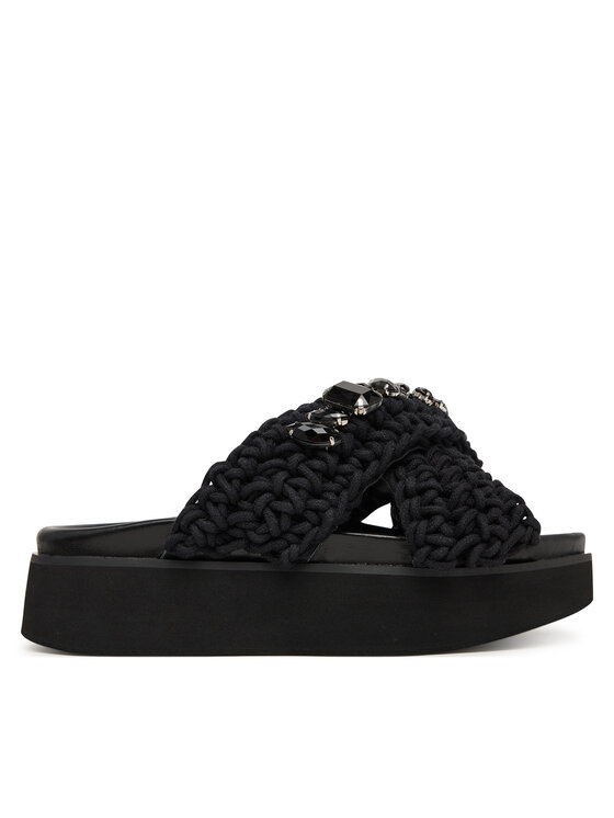 Inuikii Шльопанці Inuikii Woven Stones Platform 1004.005.0043 Чорний