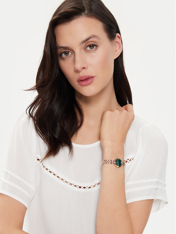 Daniel Wellington Годинник Daniel Wellington Elan Lumine Malachite DW00100721 Золотий