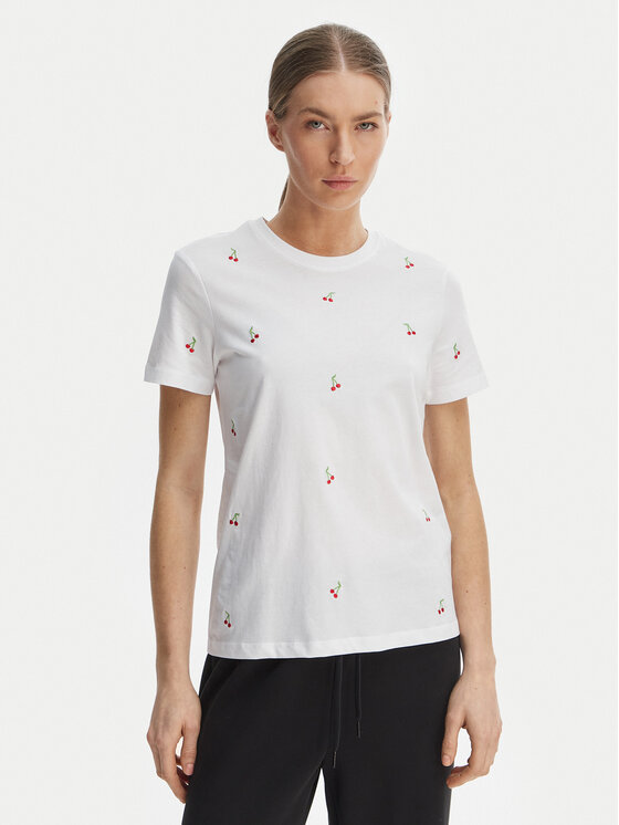 ONLY ONLY Camiseta Ketty 15288473 Blanco Regular Fit