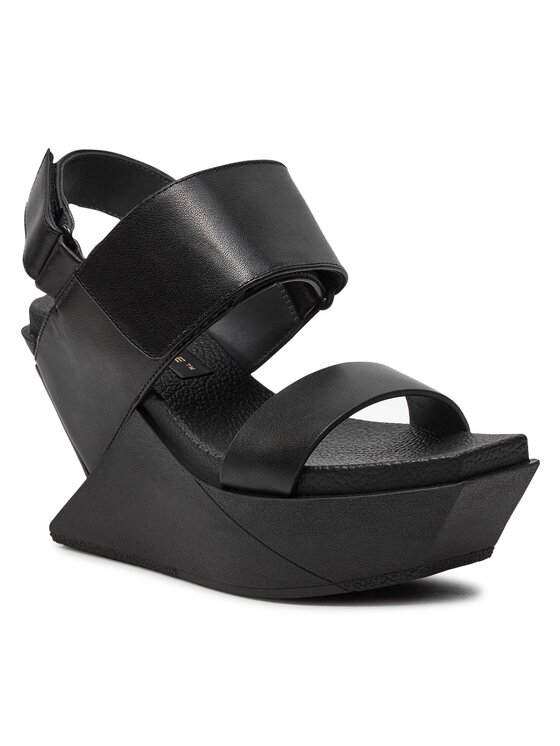 United Nude Szandál United Nude Delta Wedge Sandal 1041301162 Fekete