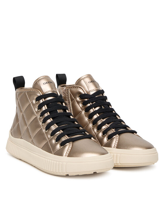 Geox Сникърси Geox J Laquinny J56M3F 000NF C2010 D Златист