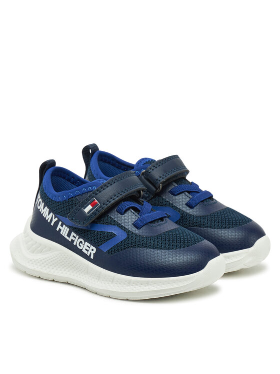 Tommy Hilfiger Sneakersy Tommy Hilfiger T1B9-33868-1756A601 M Tmavomodrá