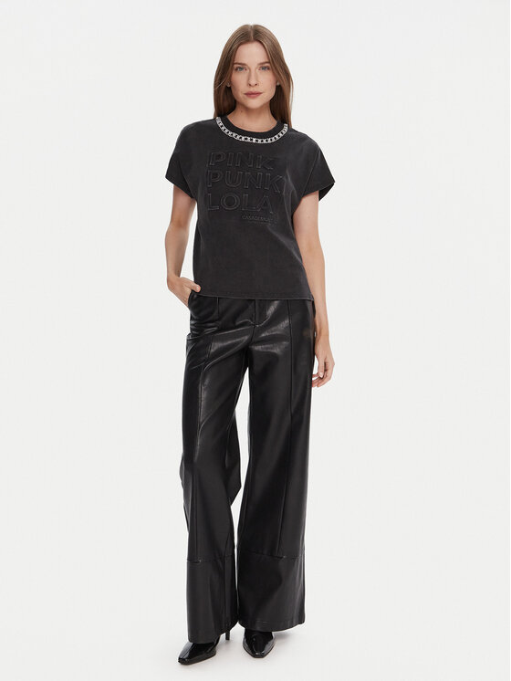 LOLA CASADEMUNT LOLA CASADEMUNT Camiseta LF2515030 Gris Loose Fit