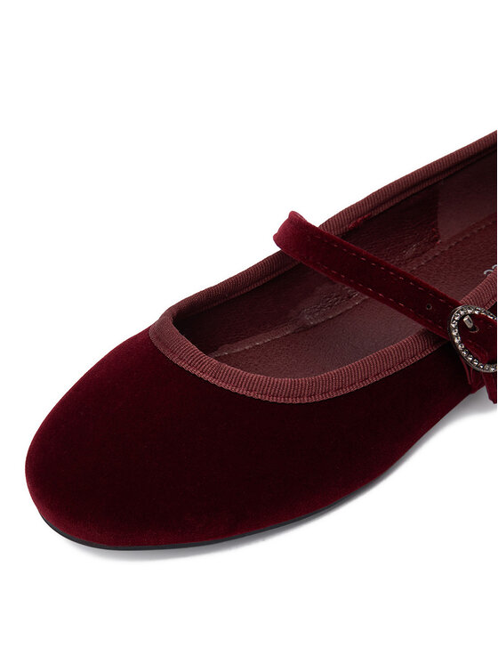 DeeZee Baleriny DeeZee CEO-CM251226-12 Bordowy