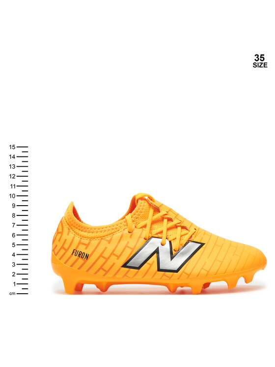 New Balance Ghete pentru fotbal New Balance Furon Dispatch Junior Fg V7+ SJF3FZ75 Galben