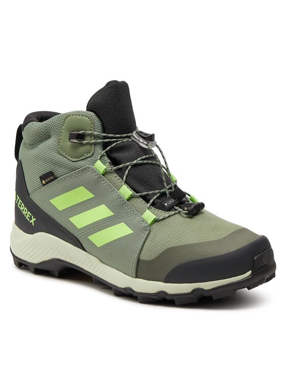 adidas Trekingová obuv adidas Terrex Mid GORE-TEX Hiking IE7619 Zelená