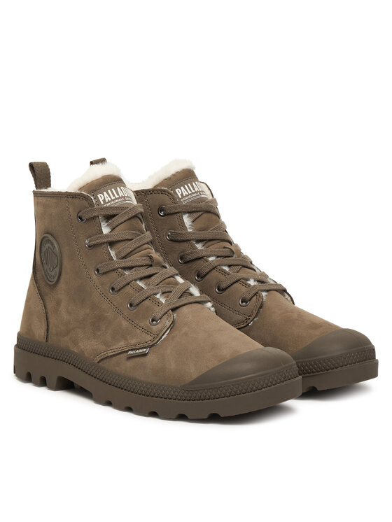 Palladium Черевики туристичні Palladium Pampa Hi Zip Wl 05982-281-M Хакі