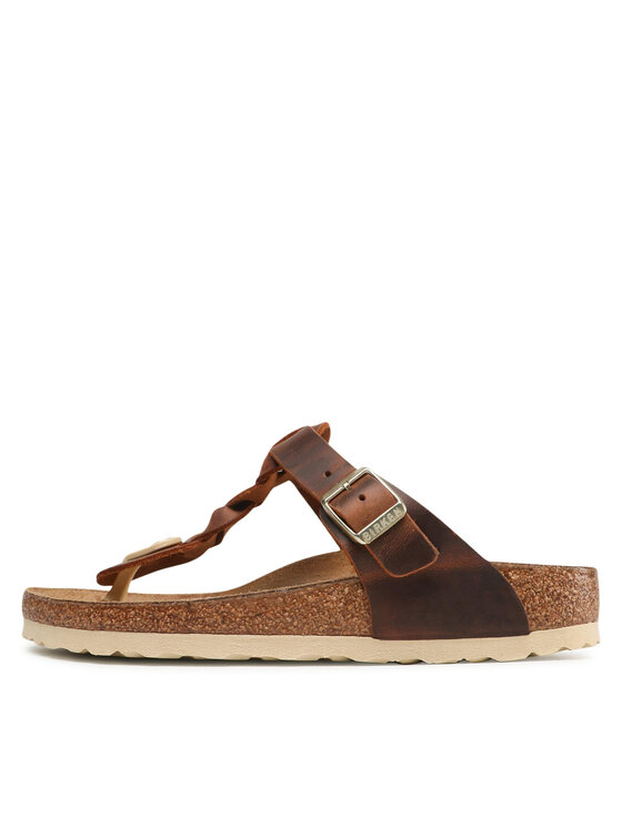 Birkenstock В'єтнамки Birkenstock Gizeh Braided 1021336 Коричневий